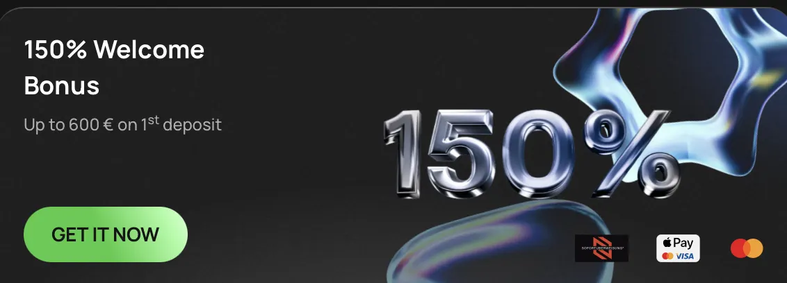 Flagman Casino bonus powitalny 150% do 1500 zł od pierwszego depozytu